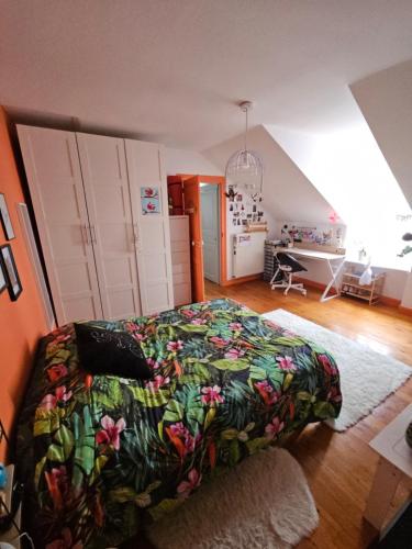 Chambre familiale chez l'habitant