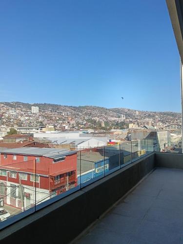 En balkon eller terrasse på Depto en Valparaíso centro 2