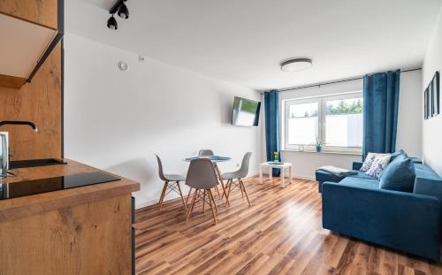 Ruang duduk di Apartamenty Dostoja