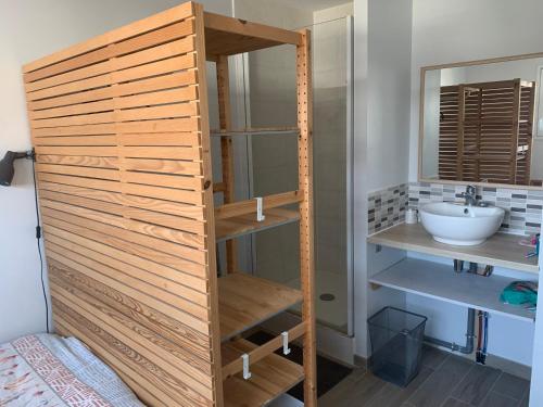 Et badeværelse på Appartement 1er étage