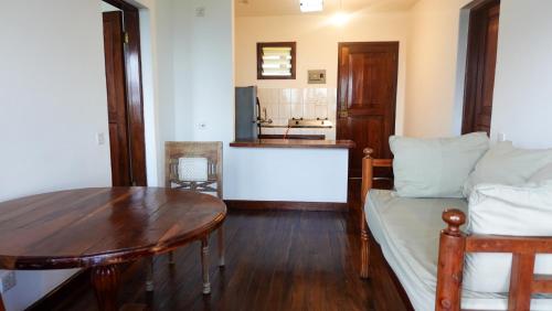 Posezení v ubytování Pavillion Apartments