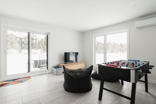 Μια τηλεόραση ή/και κέντρο ψυχαγωγίας στο Villas Perspectives Spa and Mountain