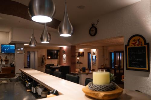 Lounge nebo bar v ubytování Gasthof Wolfs Stuben