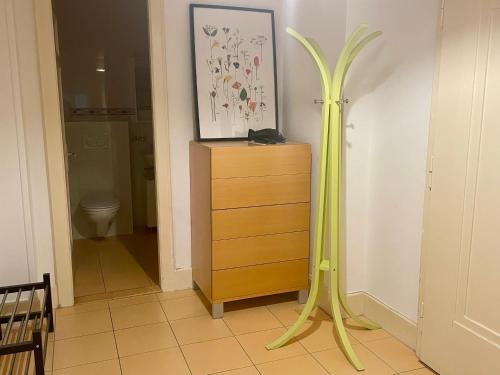 Lausanne superb 2 rooms apartment on the ground floor