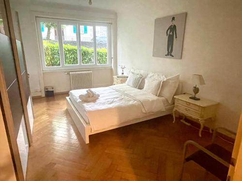 Lausanne superb 2 rooms apartment on the ground floor