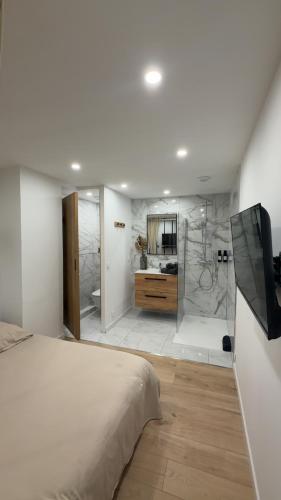 Appartement cosy proche mer calme