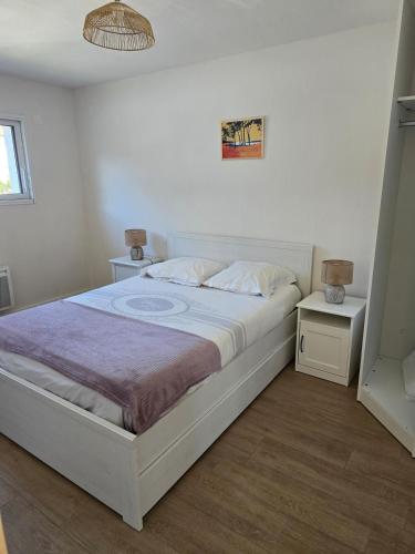 Postel nebo postele na pokoji v ubytování Bellevue
