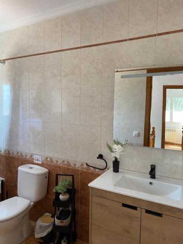 A bathroom at Casa Ricarda