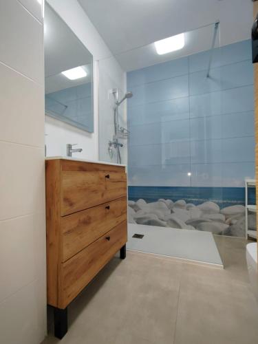 Apartment with aquapark