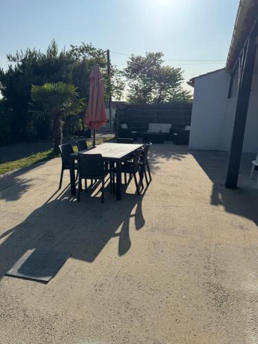 Villa Family Surf sur un terrain arborée et clos, calme et repos