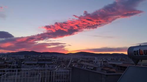 Athens city view loft on a budget