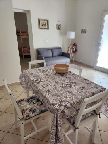 Ein Sitzbereich in der Unterkunft Casa vacanze Nonna Anna