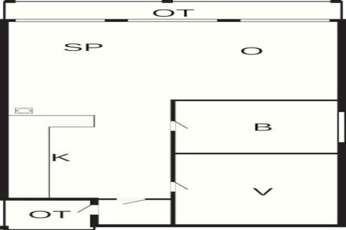 Plano de 2-room holiday home in Karrebæksminde