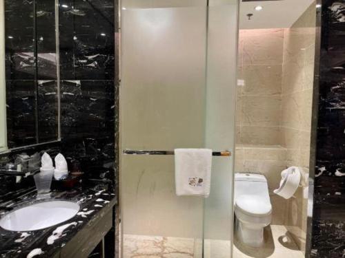 Koupelna v ubytování Enping Yucca Hotel