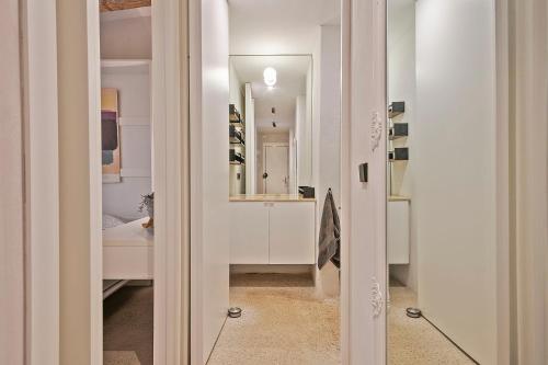 A bathroom at Penthouse with Rooftop apartment in the Barceloneta - Barcelona