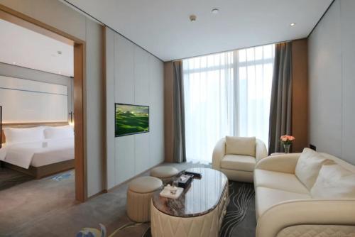 Zona de estar de Shenzhen Apex Hotel (Technology Park Branch)