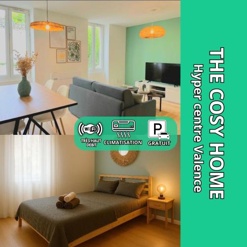 THE COSY HOME Centre ville Parking Clim