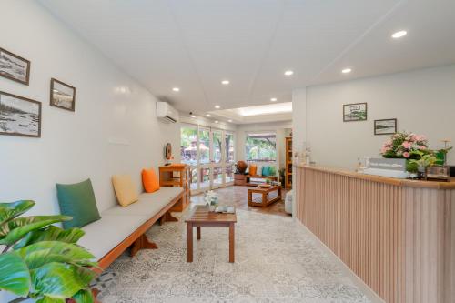 Posezení v ubytování Baan Duangkaew Resort
