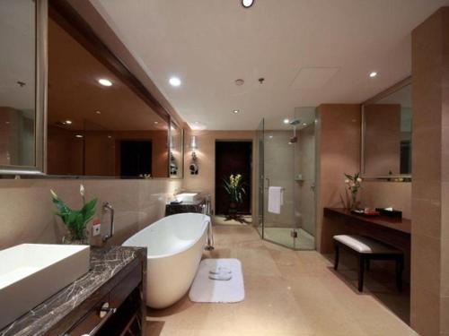 Koupelna v ubytování Nanjing Lakehome Hotels and Resorts