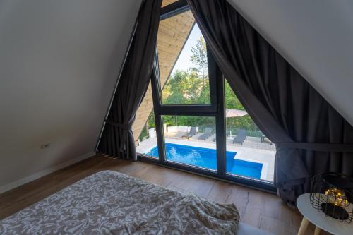 Postel nebo postele na pokoji v ubytování Holiday home Pine nest