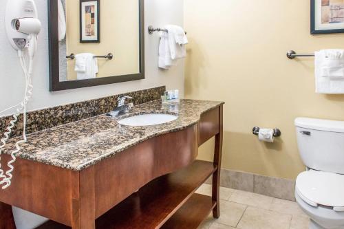 Ένα μπάνιο στο Sleep Inn & Suites