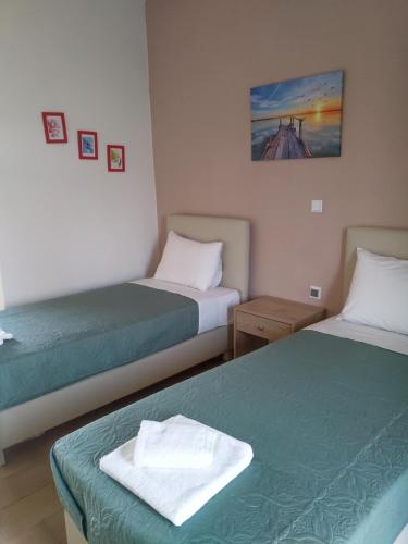 Cama o camas de una habitación en Panorama