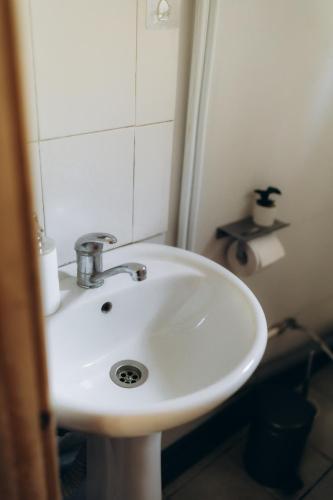 Ванная комната в Holiday Home Atmatas