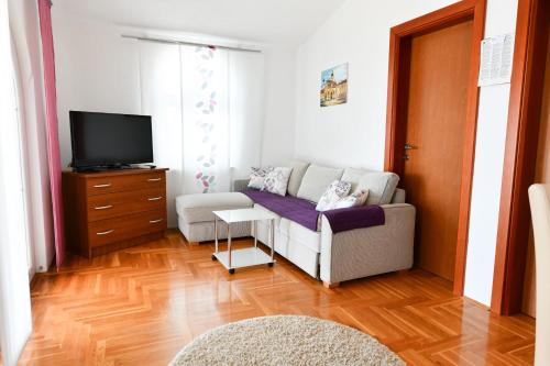 Χώρος καθιστικού στο Villa Lilly