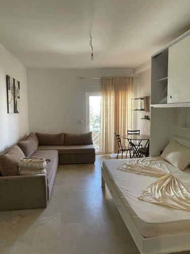 Postel nebo postele na pokoji v ubytování Appartement Sou