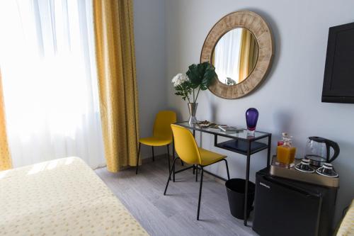 Un ou plusieurs lits dans un hébergement de l'établissement Hotel Ponte Sassi