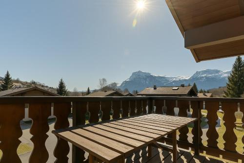 Appartement avec superbe vue montagne