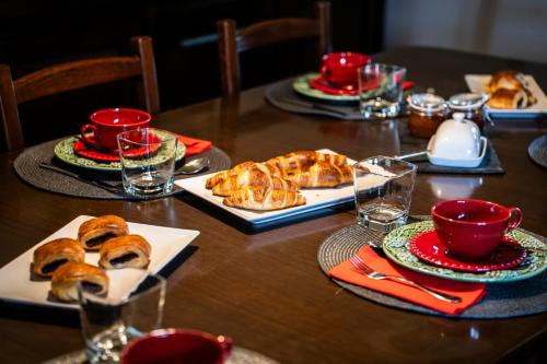 Mad på pensionatet eller i nærheden