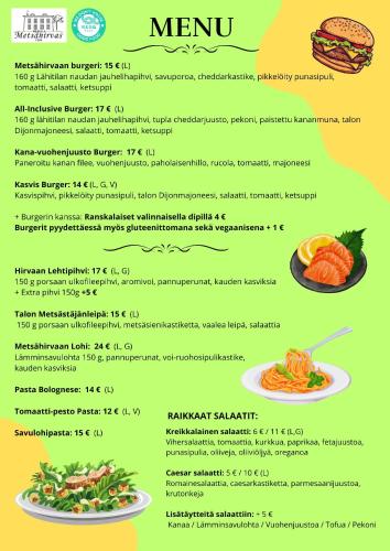 Makanan di atau berdekatan hotel
