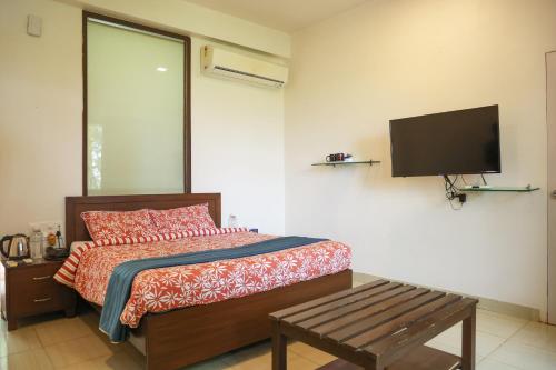 Μια τηλεόραση ή/και κέντρο ψυχαγωγίας στο Shoonya Farm Retreat