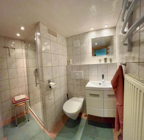 Koupelna v ubytování Michel's Ferienwohnung