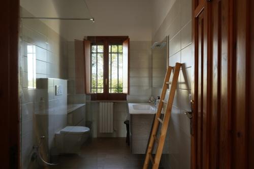 Koupelna v ubytování CA SUMMA agriresort