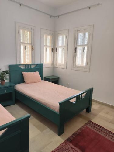 Postel nebo postele na pokoji v ubytování Apartment in Yasmine Hammamet