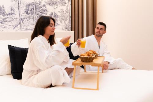 Minuman di L'Escapade Indigo - Balnéo - Sauna