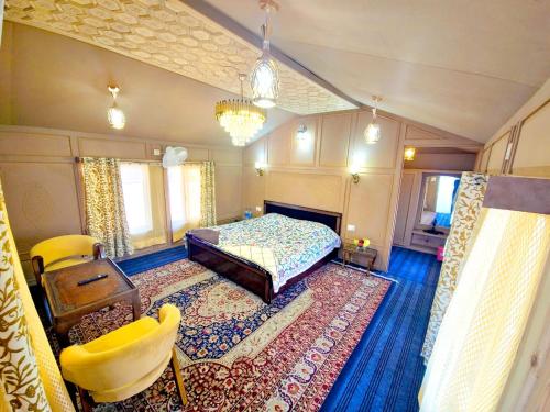 Postel nebo postele na pokoji v ubytování Houseboat Oslo