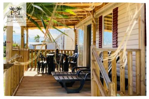 Mobil-home aux Sables du Midi chez Catherine et Bernard.