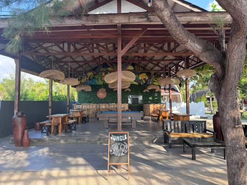 Restaurace v ubytování Jungle Gili Air
