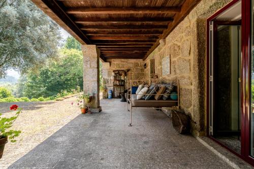 Χώρος καθιστικού στο Quinta de Amares