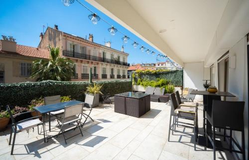 Luxueux 3 Chambres Terrasse de 90m hypercentre - Wifi Clim - 6 pers