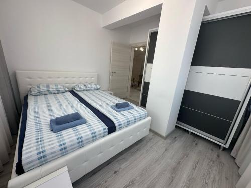 Ένα ή περισσότερα κρεβάτια σε δωμάτιο στο Nordic Residence 58