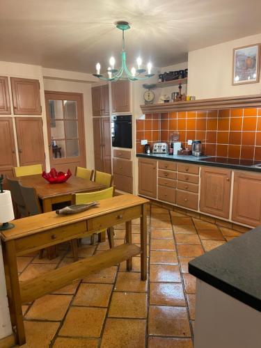 Dapur atau dapur kecil di Magnifique Mas proche de Lourmarin