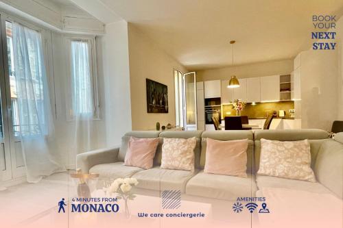 Stylish 3-bedroom Gem Steps From Monaco Spacious