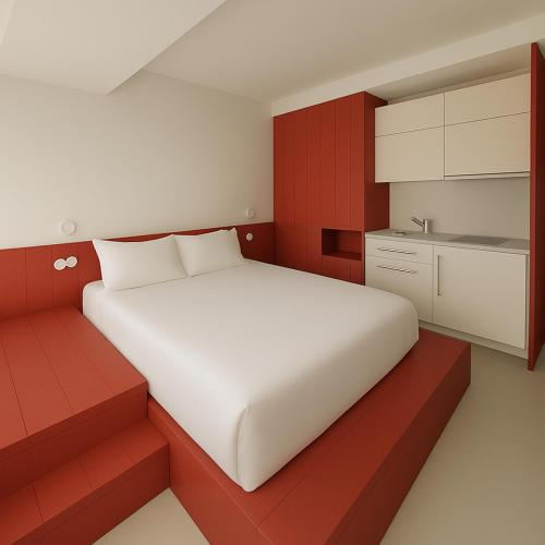 Letto o letti in una camera di Lisbon Serviced Apartments - Alvalade