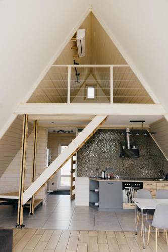 Dapur atau dapur kecil di A Frame Complex