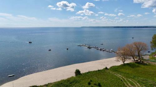 Fotografie z fotogalerie ubytování Serce Kaszub pokoje z widokiem na Zatokę v destinaci Swarzewo