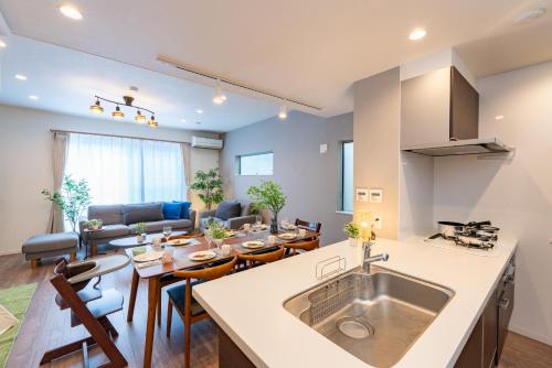 Køkken eller tekøkken på KR family terrace